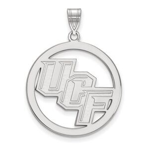 Sterling Silver Central Florida XL Circle Pendant